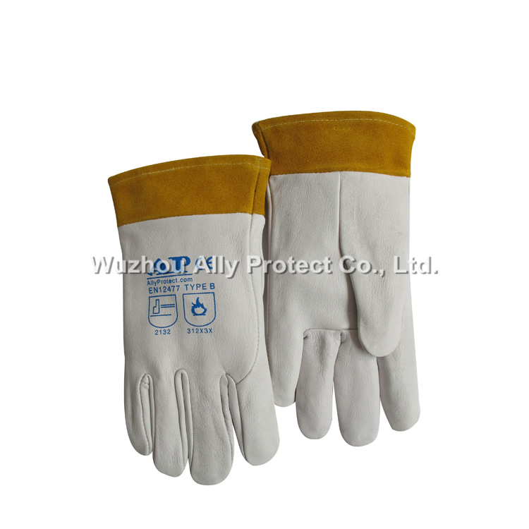 AP-1102 Grain Cowhide TIG gloves